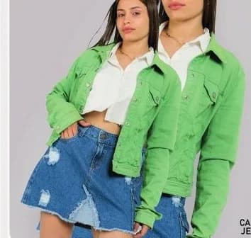 Falda denim destroyed azul medio